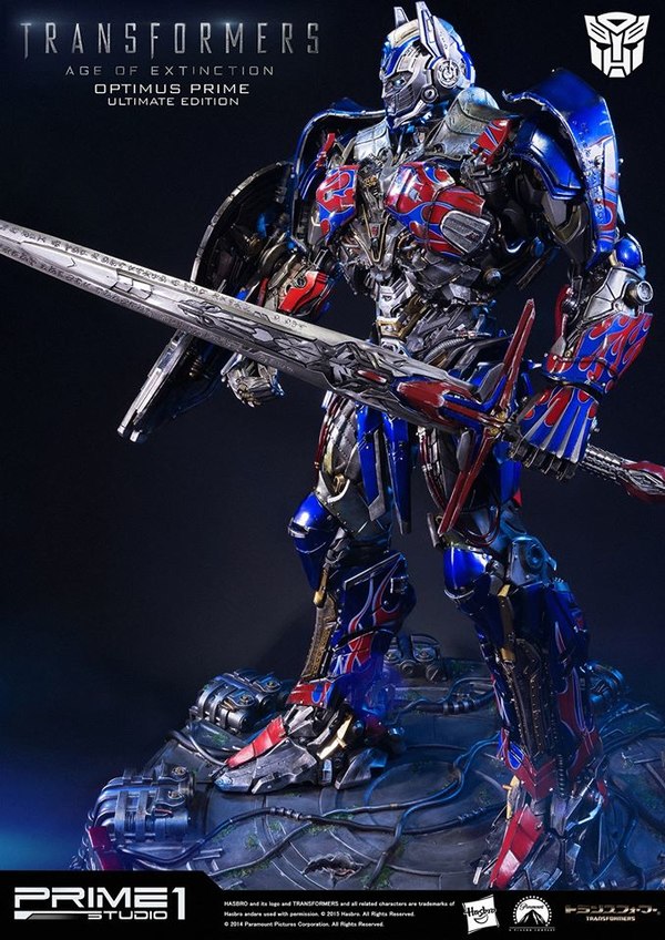 2000 MMTFM 08 Optimus Prime Ultimate Edition Transformers Age Extinction Statue From Prime 1 Studio  (11 of 50)